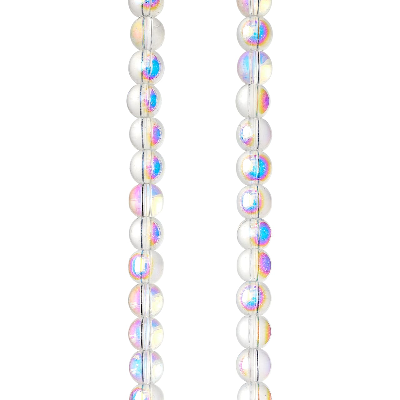 12 Pack: Crystal Glass Round Beads, 6mm by Bead Landing™